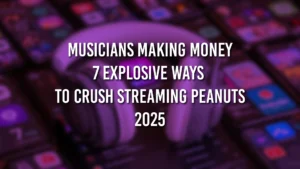 Musicians Making Money: 7 Explosive Proven Ways to Crush Streaming Peanuts (2025)