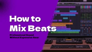 How to mix beats in your DAW - professional mixing session with mixer channels and plugins visible