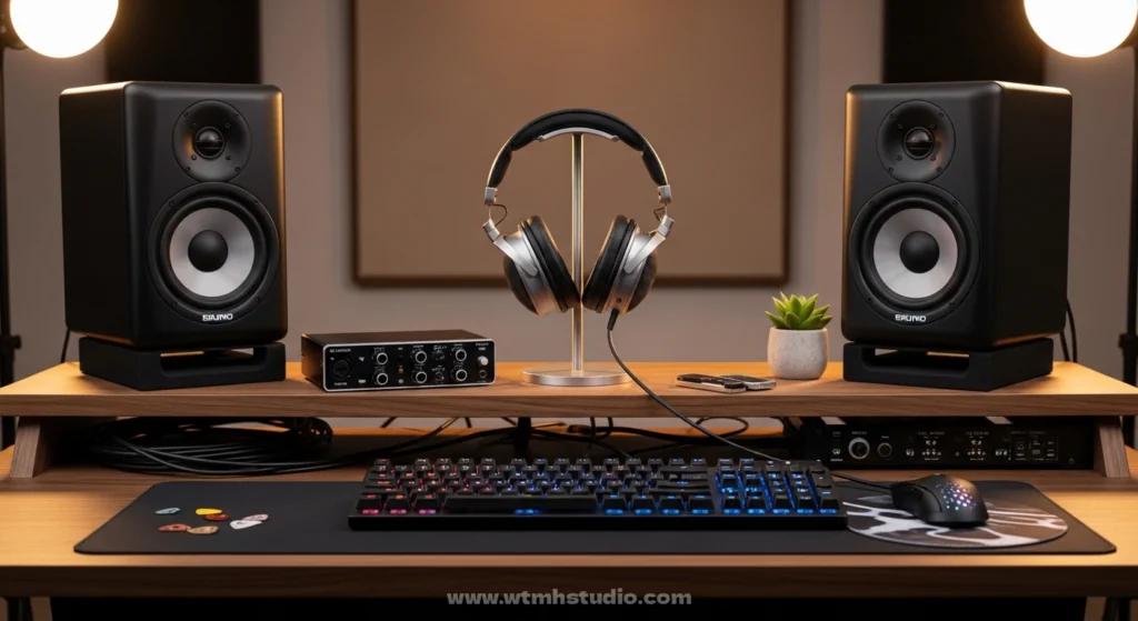 Studio Monitors vs Headphones