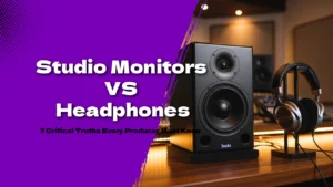 Studio Monitors vs Headphones