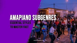 Amapiano subgenres compared: Private School, Sgija, Bacardi and Tech Piano